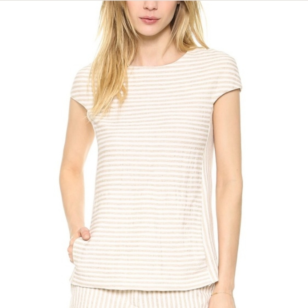 L'agence Cap Sleeve Top